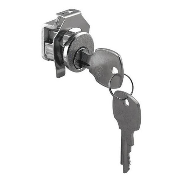 Prime-Line Prime Line Products S4315 Mail Box Lock  Counter-Clockwise  Nickel Plated 5269618
